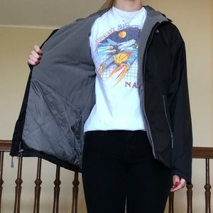 Warm Black Northface Coat